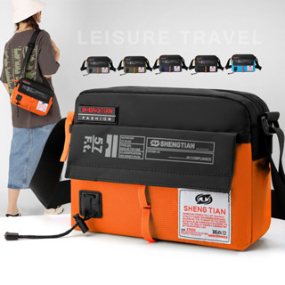 Túi Đeo Chéo, Đeo Vai Thể Thao Chống Nước Tương phản màu sắc, Túi Đeo Ngang Dung Tích To Libi House