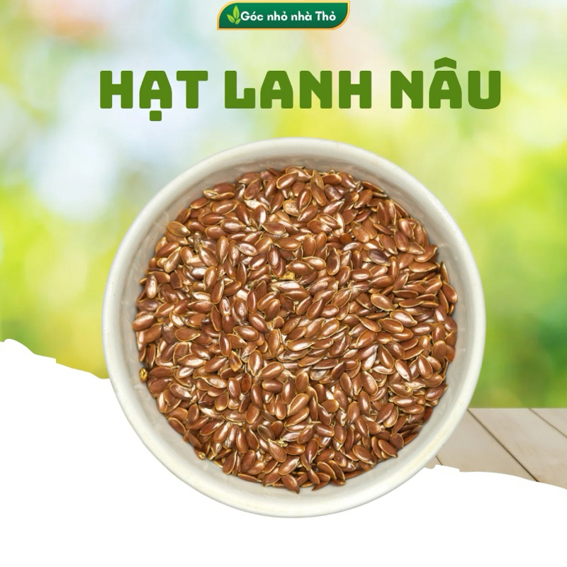 Hạt lanh nâu Canada hữu cơ 500g
