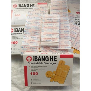 Combo 100 miếng băng gâu cá nhân, băng gạc y tế màu da dán mụn, bảo vệ vết thương chống thấm nước chất keo siêu dính