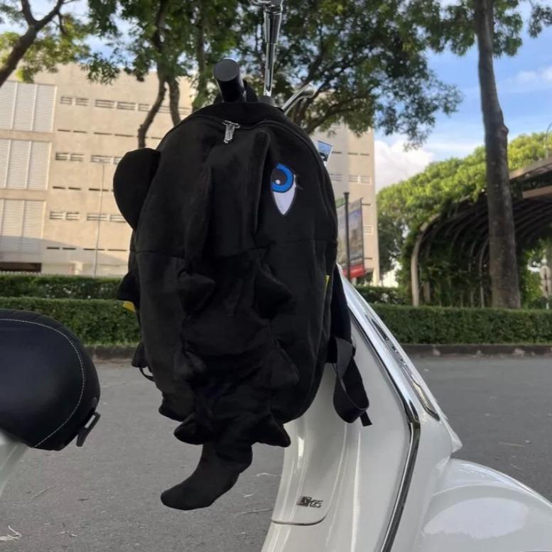 Balo Rồng và Balo Khủng Long nhiều màu sắc, Vải Nhung Mịn, Đựng vừa nón fullface, laptop, sách vở đi học - Đeo Vai