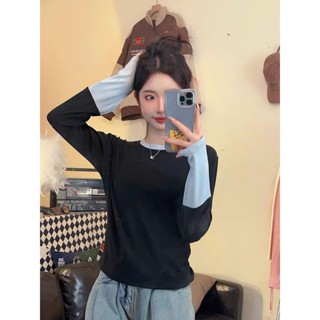 ÁO THUN TAY DÀI BABY TEE TRƠN TAY 2 MÀU TRẺ TRUNG TD25