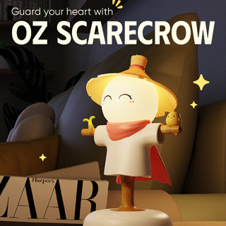 Đèn ngủ sạc USB bù nhìn OZ SCARECROW, đèn ngủ đèn decor đèn để bàn, quà tặng lưu niệm
