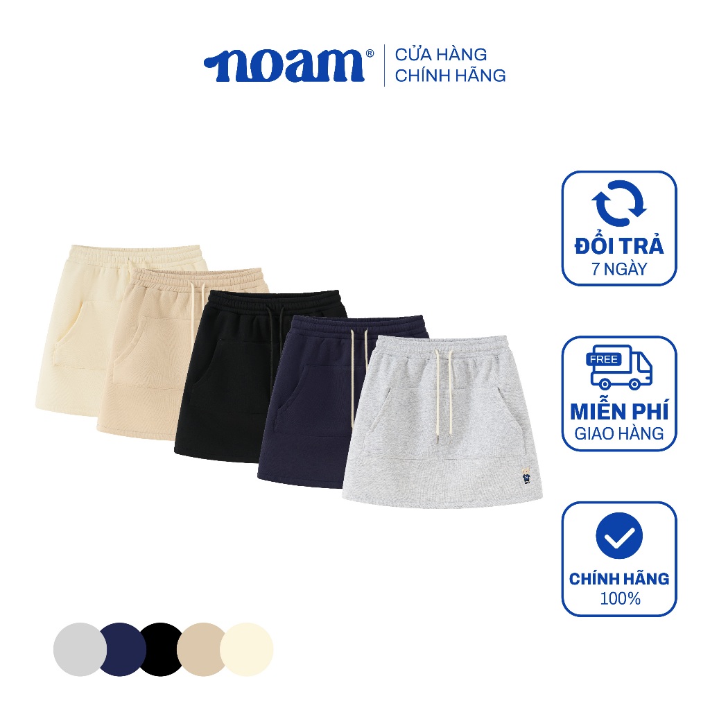 Chân váy Teeny Homie Short Skirt Form chữ A  Vải nỉ lông cáo mềm mịn