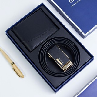 Set Ví Thắt Lưng Da Nam GALAXY Combo Dây Lưng Nam Bóp Da Cao Cấp Khắc Chữ Theo Yêu Cầu Làm Quà Tặng Full Box Túi Xách