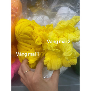 Vải voan trơn 1 cục 3 sợi