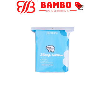Bông Tẩy Trang Cừu Habaria Sheep 100% Cotton Túi 234 Miếng