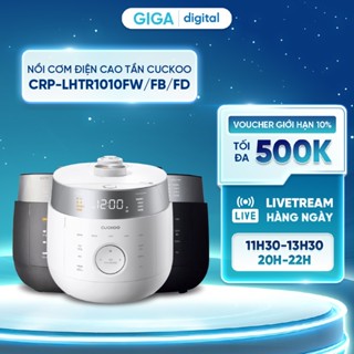Nồi cơm điện cao tần Cuckoo CRP-LHTR1010FW/FB/FD - 1.8L - Nấu đa chức năng - Tự động làm sạch - Điều khiển cảm ứng