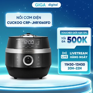 Nồi cơm điện Cuckoo CRP-JHR1060FD dung tích 1.8 Lít - Tự động làm sạch - Nhiều chế độ nấu