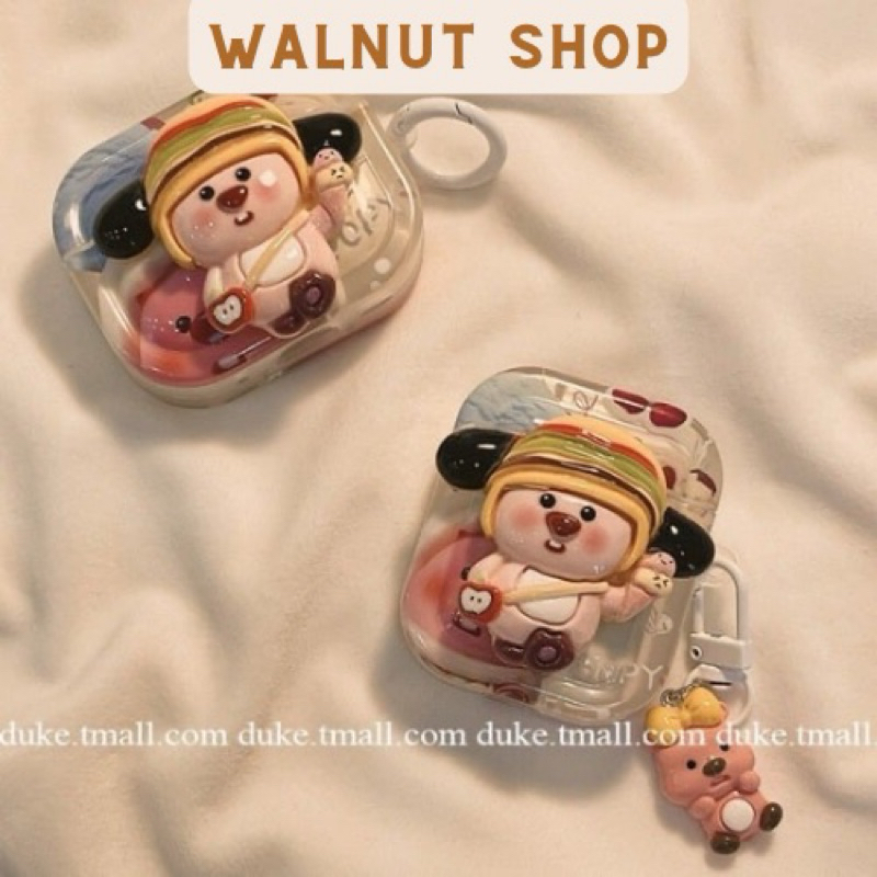 Ốp airpod hình lợn hồng cho ap PRO 3, airpod 4, airpod 3, airpod 2, airpod pro, airpod pro2. Bọc air