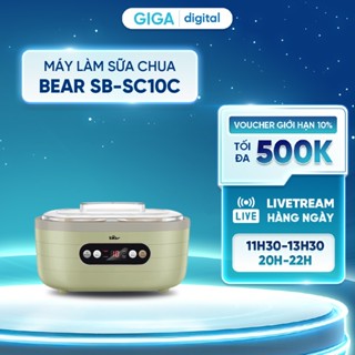 Máy Làm Sữa Chua Bear SB-SC10C - Gồm 2 bát lớn và 6 cốc nhỏ