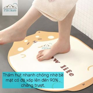 Thảm chống trượt Lock&Lock Memory Foam MAT510 MAT513 P3H Store