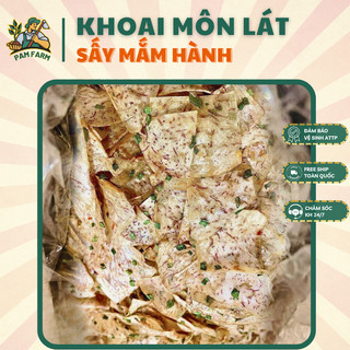  💌ĐẶC BIỆT💌 Khoai Môn Lát Mỏng Mắm Hành - Khoai Môn Sấy Mắm Hành - Khoai Sấy Giòn Khoai Môn Sấy Giòn 