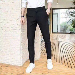[DÀI ÔM ]Quần Dài Âu Nam Chất Vải COTTON Co Giãn 4 Chiều CAO CẤP Quần Tây Nam Vải Không Nhăn Không Xù Trẻ Trung Lịch Lãm