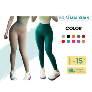  Quần chun mông tập gym yoga quần legging nữ Mitao co giãn 4 chiều-Winni Sport 