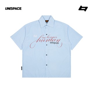 Áo sơ mi local brand By Unispace áo form rộng tay lỡ unisex nam nữ Illusion