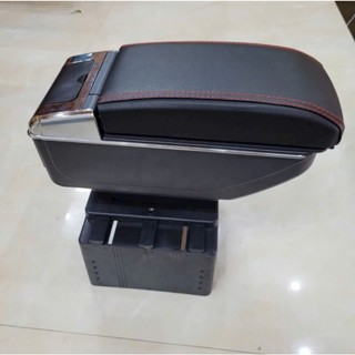 Hộp tỳ tay ô tô Grand I10 2022 2023 2024 mẫu M02 màu đen