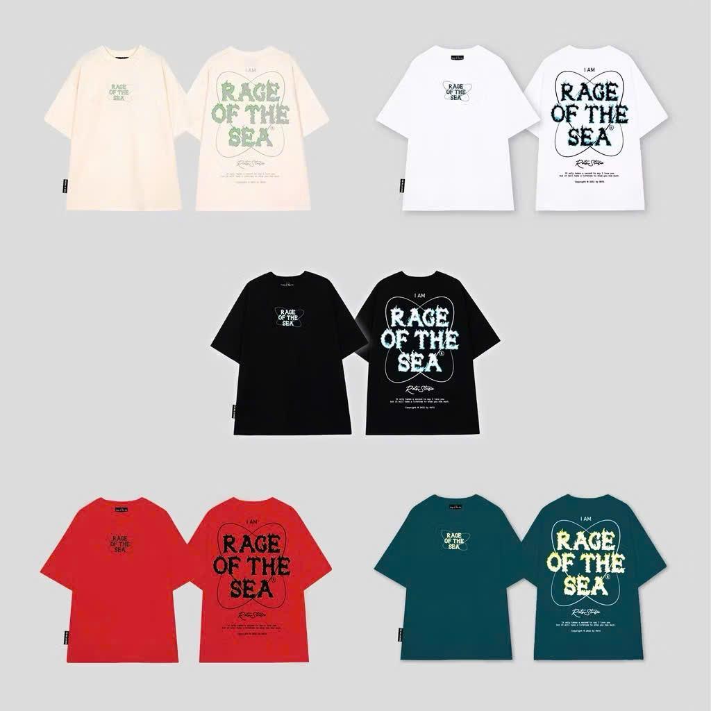 ÁO THUN/T-SHIRT LOCAL BRAND OVERSIZE UNISEX NAM NỮ RAGE OF THE SEA (ROTS STUDIO) "RANDOMPACK" | BigBuy360 - bigbuy360.vn