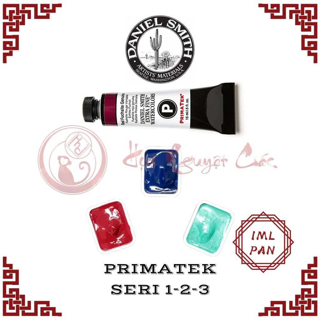 [Daniel Smith] Primatek - Pan màu nước 1ml tự chọn seri 1+2+3