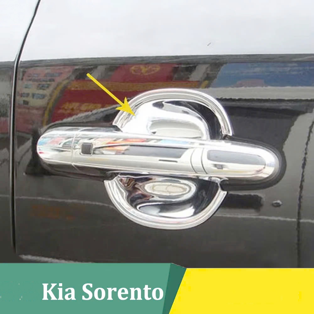 Ốp bảo vệ tay nắm hõm cửa sorento 2010 2011 2012 2013 2014 2015 2016 2017 2018 2019 - Kia Sorento
