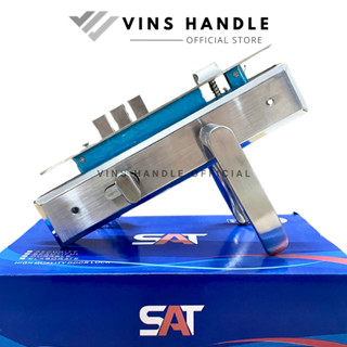   FB1088  Khoá Tay Gạt INOX Ksaite FB1088 Dài 26cm dùng cho cửa nhôm sắt gỗ hệ 1000 đố 4x8 