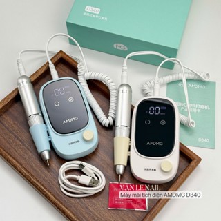  Máy mài móng tích điện AMDMG D340 - Máy mài móng nail cầm tay thiết kế gọn nhẹ  bảo hành 3 tháng  