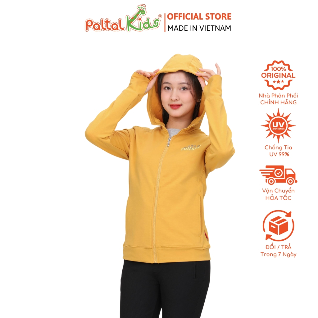 (TẶNG NGAY 1 QUẦN CHIP) Áo Khoác Chống Nắng Cotton CVC Cho Nữ PALTAL Cao Cấp - 401 1288 / 401 1287