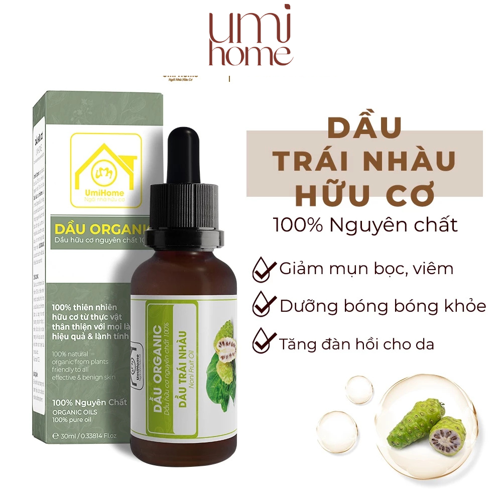 Dầu Trái Nhàu hữu cơ UMIHOME nguyên chất | Noni Oil  Organic 30ml