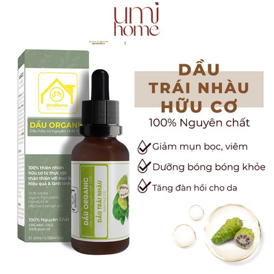 Dầu Trái Nhàu hữu cơ UMIHOME nguyên chất | Noni Oil  Organic 30ml