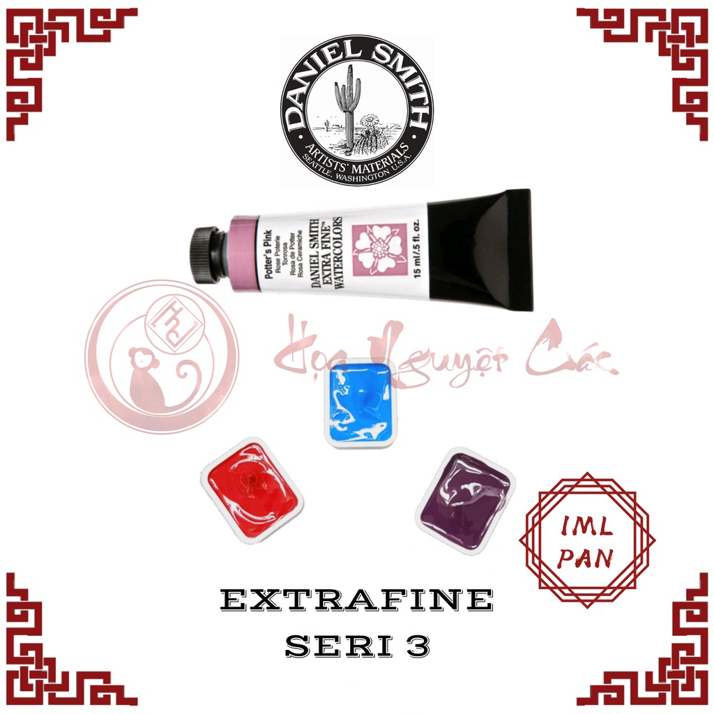[Daniel Smith] Pocket Tự chọn màu Extrafine Seri 2+3 1ml
