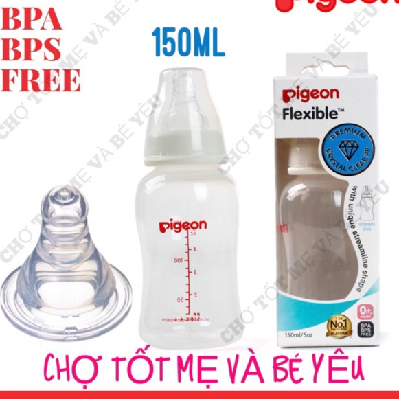 BÌNH SỮA PIGEON STREAMLINE 150ML