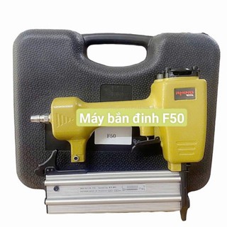 SÚNG BẮN ĐINH THẲNG  RHINO F50 DÙNG HƠI CẦM TAY CHUYÊN BẮN GỖ CỨNG