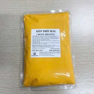 Hỏa tốc -Xốt phô mai (cheese dressing), sốt phô mai chấm snack, gà rán, khoai tây chiên Ottogi 1kg