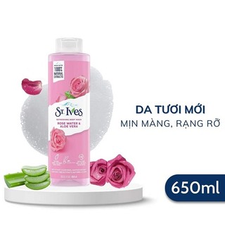 Sữa tắm St.Ives 473ml/650ml yến mach/ muối biển