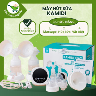 Máy Hút Sữa Kamidi Max Điện Đôi  Phễu  Silicon, Chất liệu PP/PPSU/Silicone