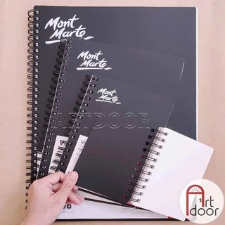 [ARTDOOR] Sổ vẽ chì MONT MARTE Visual Art mỏng 110gsm (vân mịn) - SỔ A6 Đúng (60 tờ) - [xả kho]
