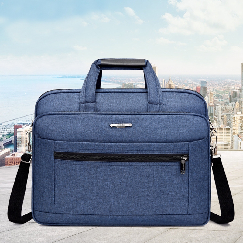 Túi đựng tài liệu công sở dung lượng lớn nam vải chống thấm nước 14-15.6inch túi đựng máy tính xách tay TUI-