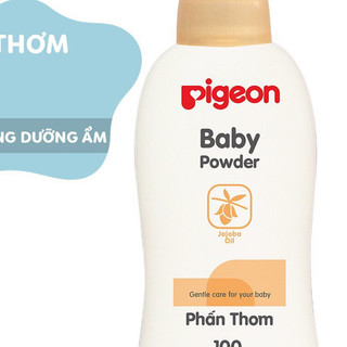Phấn Thơm Em Bé Pigeon Nắp Vàng 200gr