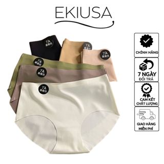 Quần Lót Nữ Đúc Su Thun Lạnh 7A Không Đường May Cao Cấp Mềm Mại Kháng Khuẩn Mẫu 7A