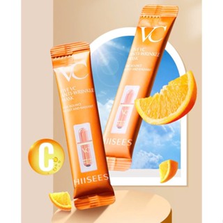 (2gói) Mặt nạ ngủ chăm sóc da mặt VitaminC dưỡng ẩm làm sáng mịn da