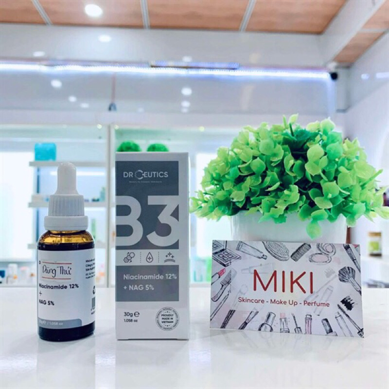 Serum Niacinamide 12% Dr ceutics 30ml Giảm Thâm Sạm Làm Sáng Da