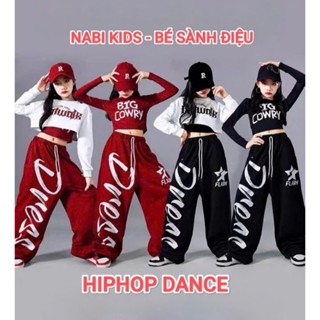   S3d Set đồ học nhảy cho bé gái 15-50kg 