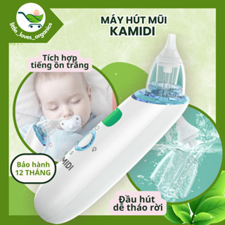 Bảo hành 1 năm, Máy hút mũi điện tử Kamidi Fastly, đầu silicone mềm mại,