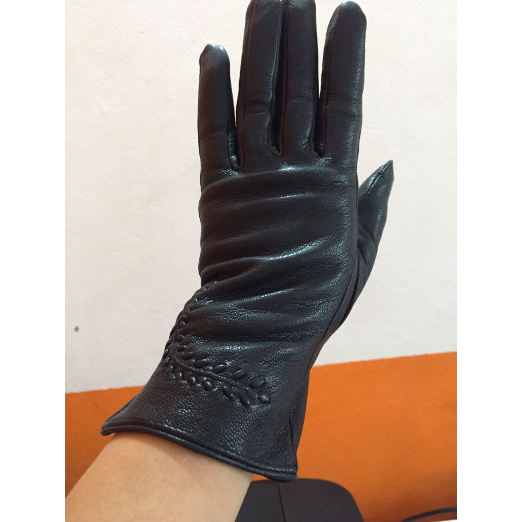Găng tay da Cừu NỮ_NGA( 5 năm bảo hành) M011