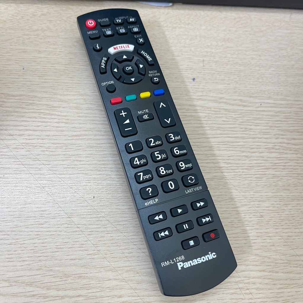 Remote tivi Panasonic RM-L1268 (dùng cho smart tv, LCD tv Panasonic)