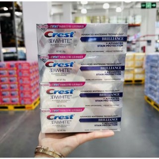 [SẴN] KEM ĐÁNH RĂNG CREST 3D WHITE 90GR TUÝP LỚN TRẮNG RĂNG VƯỢT TRỘI NHẬP