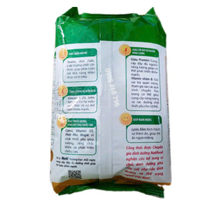 Combo 6 Túi Nuti Trường Học 1kg (Mẫu mới Nuvi Grow School)