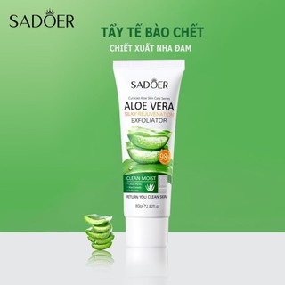 Tẩy Tế Bào Chết Tinh Chất  Nha Đam Sadoer Exfoliate Gel Làm Trắng Da Tẩy Tế Bào Chết Da Mặt 