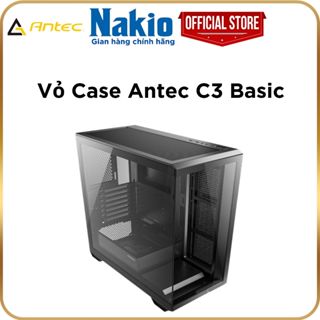 Vỏ Case Antec C3 Basic (Vỏ bể cá, ATX, TOP 360 RAD) - Chính hãng bảo hành 12 tháng
