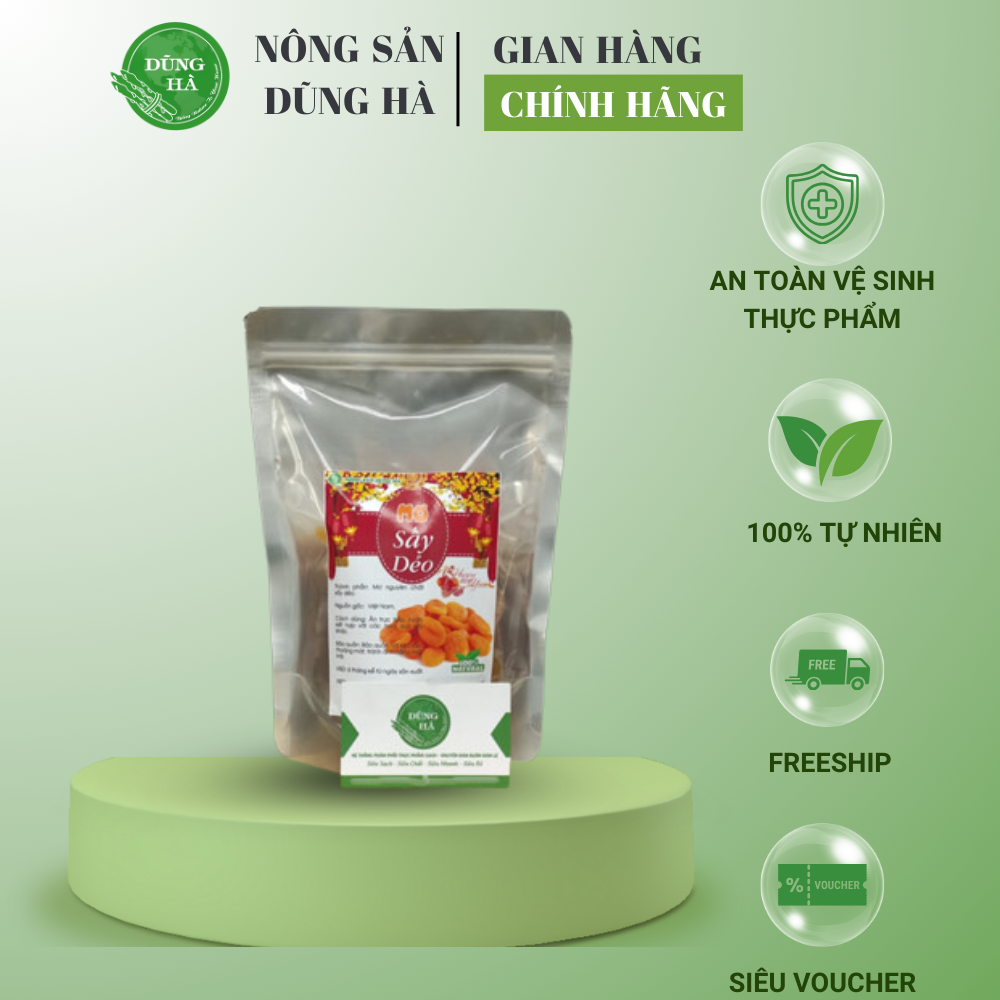 Mơ sấy dẻo thơm ngon đảm bảo 100%