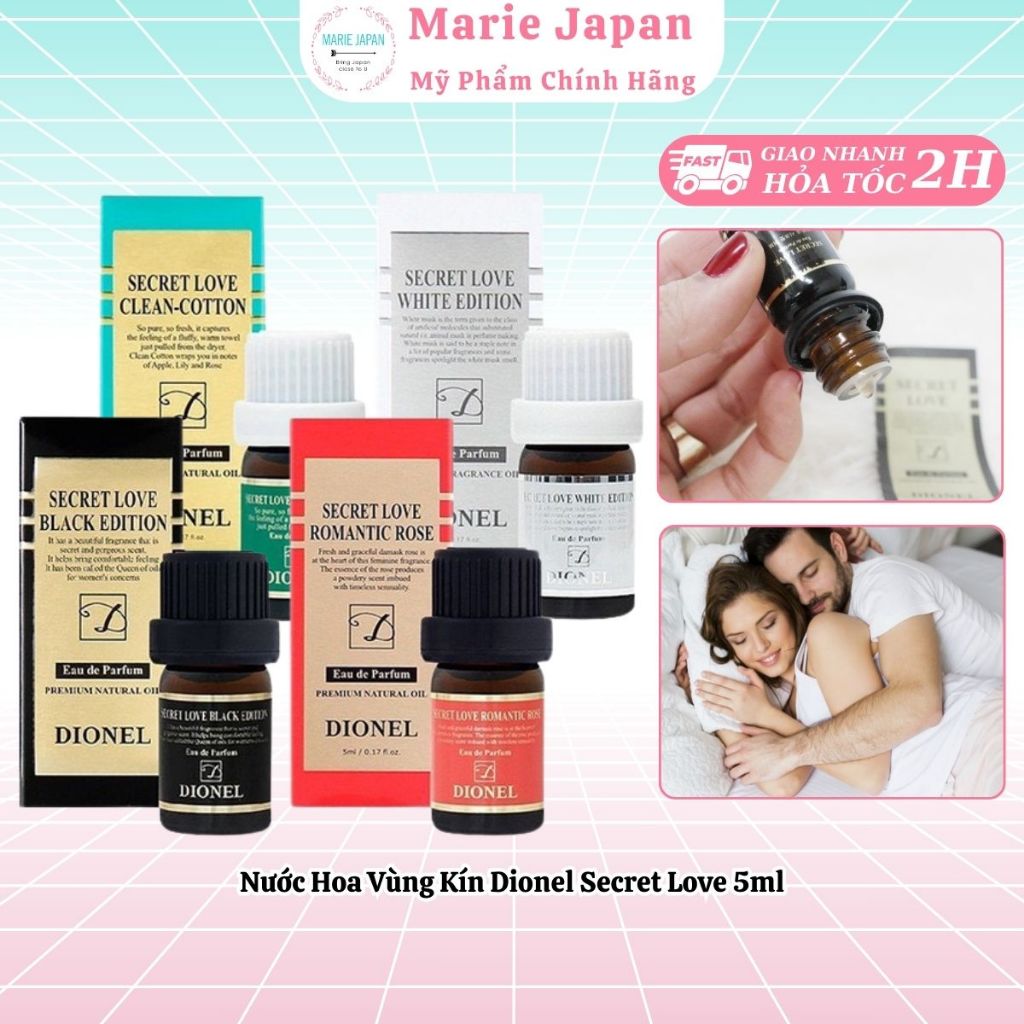 [CHE TÊN] Nước Hoa Vùng Kín Dionel Secret Love 5ml